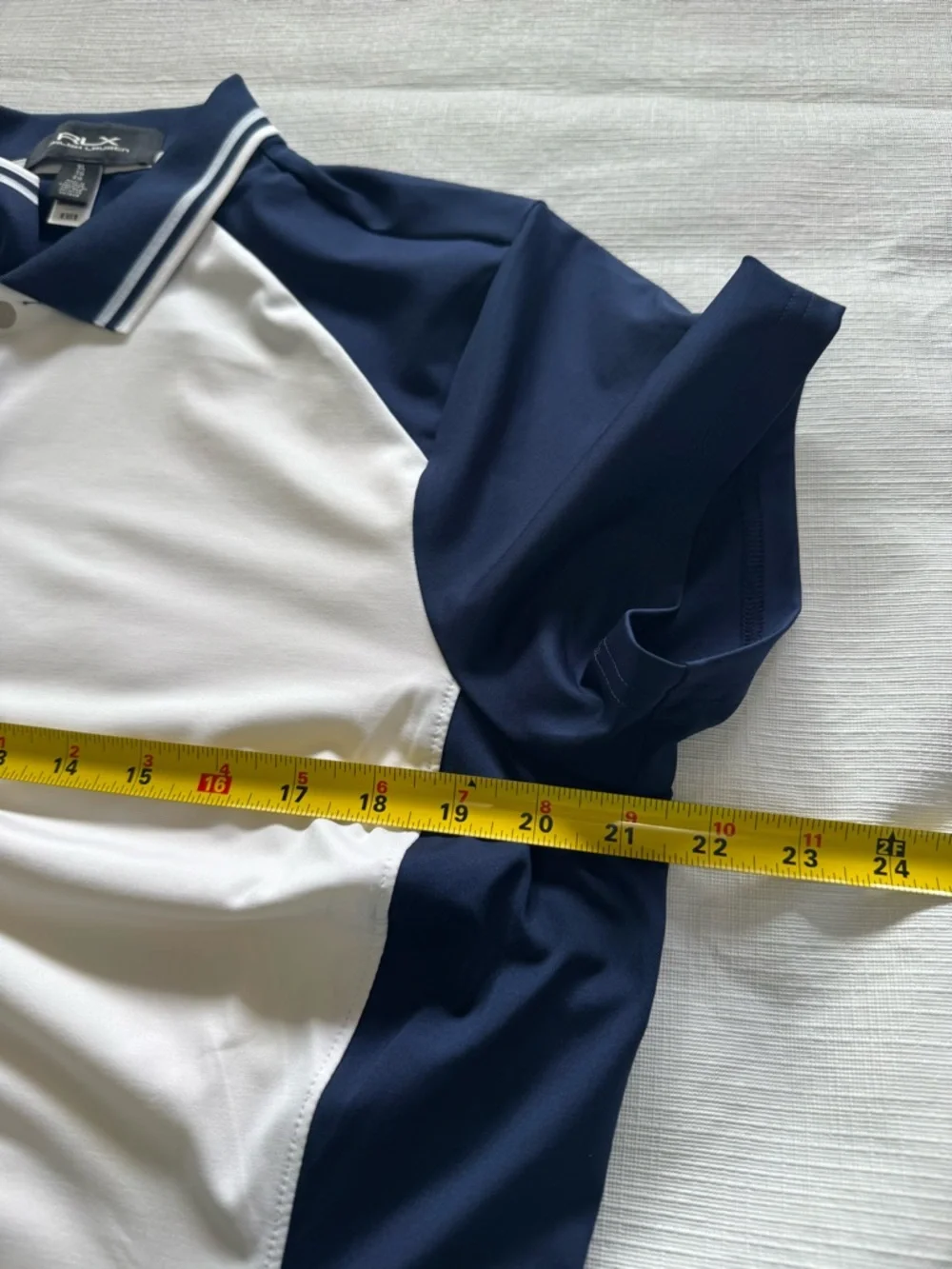 RLX RALPH LAUREN
Color-Blocked A-Line Polo Women's Short Sleeve Golf Dress XL - Picture 7 of 10